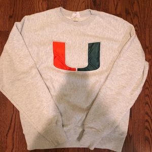 UMiami Champion Sweatshirt
